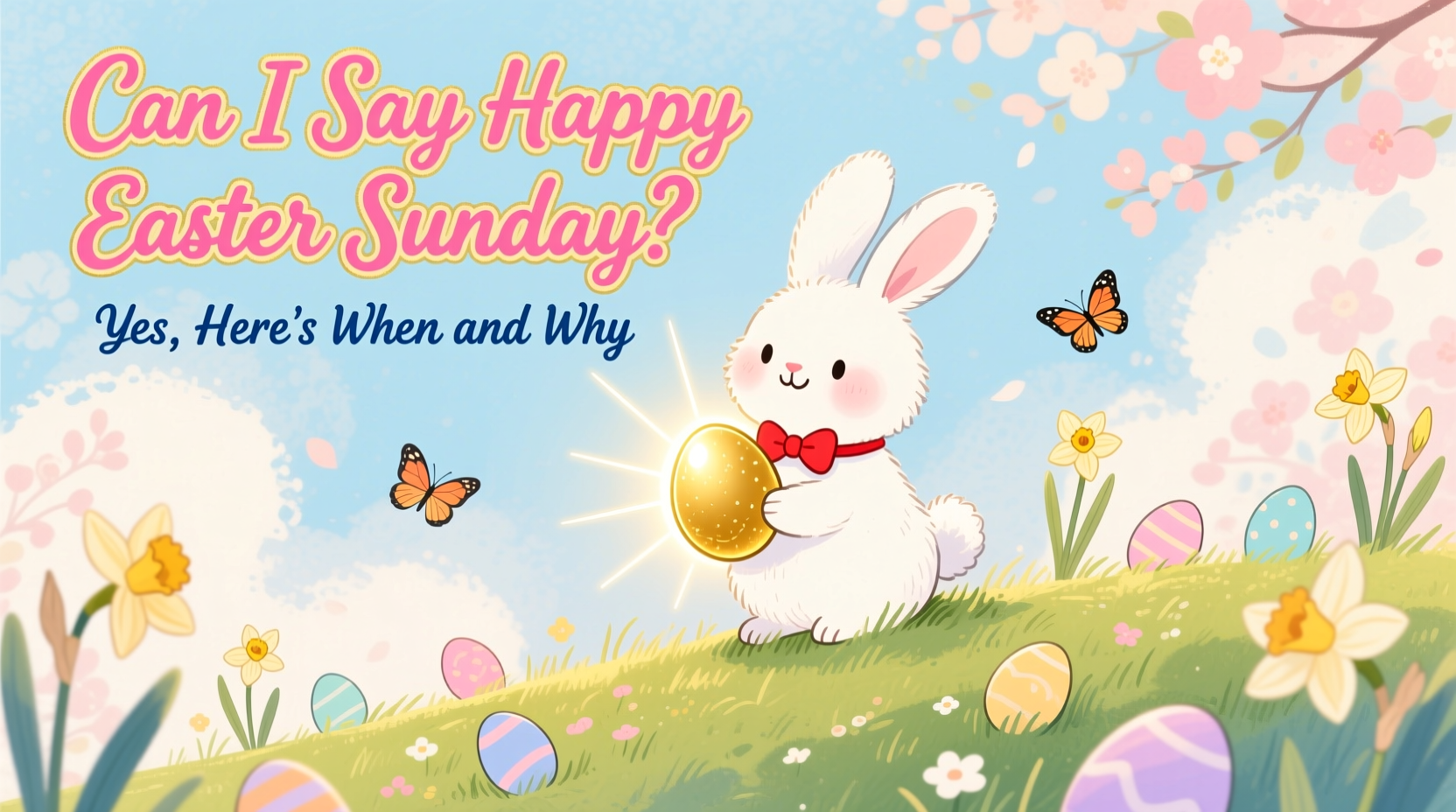 can i say happy easter sunday