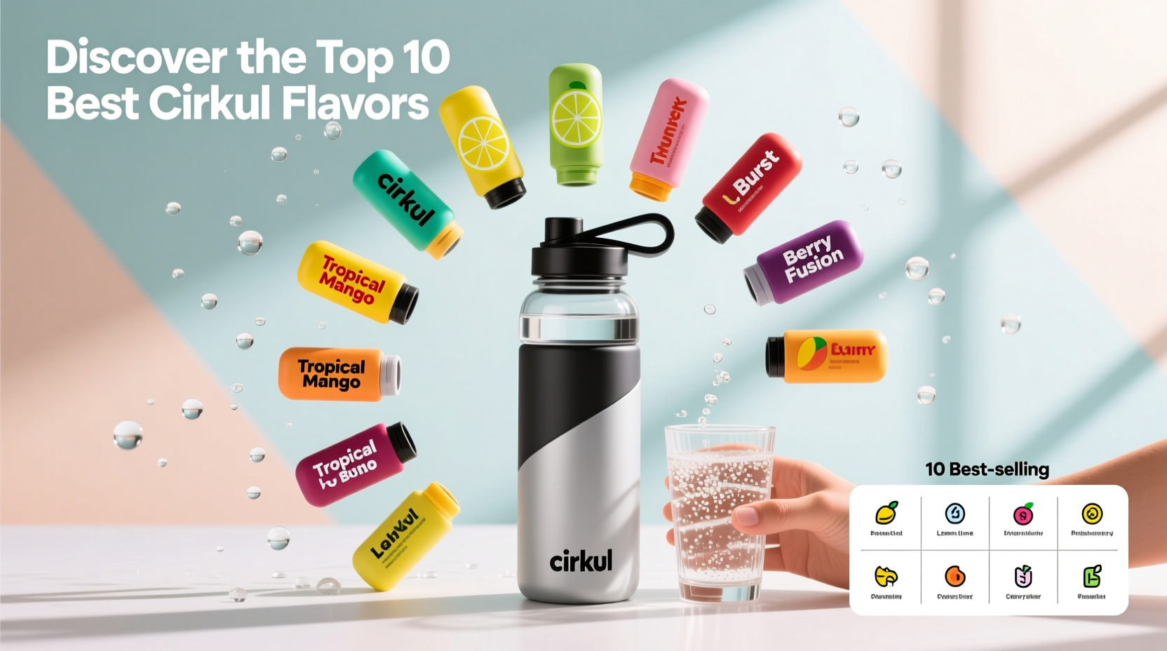 discover the top 10 best cirkul flavors for a customizable hydration boost
