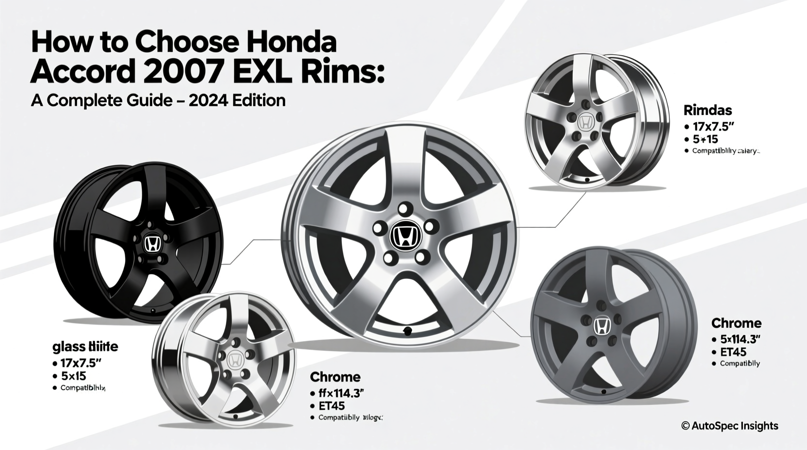 How to Choose Honda Accord 2007 EXL Rims: A Complete Buying Guide