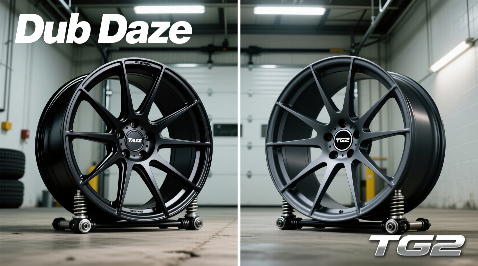 Dub Daze vs TG2: Key Differences in Wheel Fitment & Design