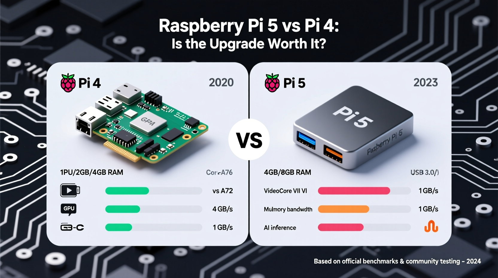 raspberry pi 5 vs 4 is the upgrade really worth it based on benchmarks
