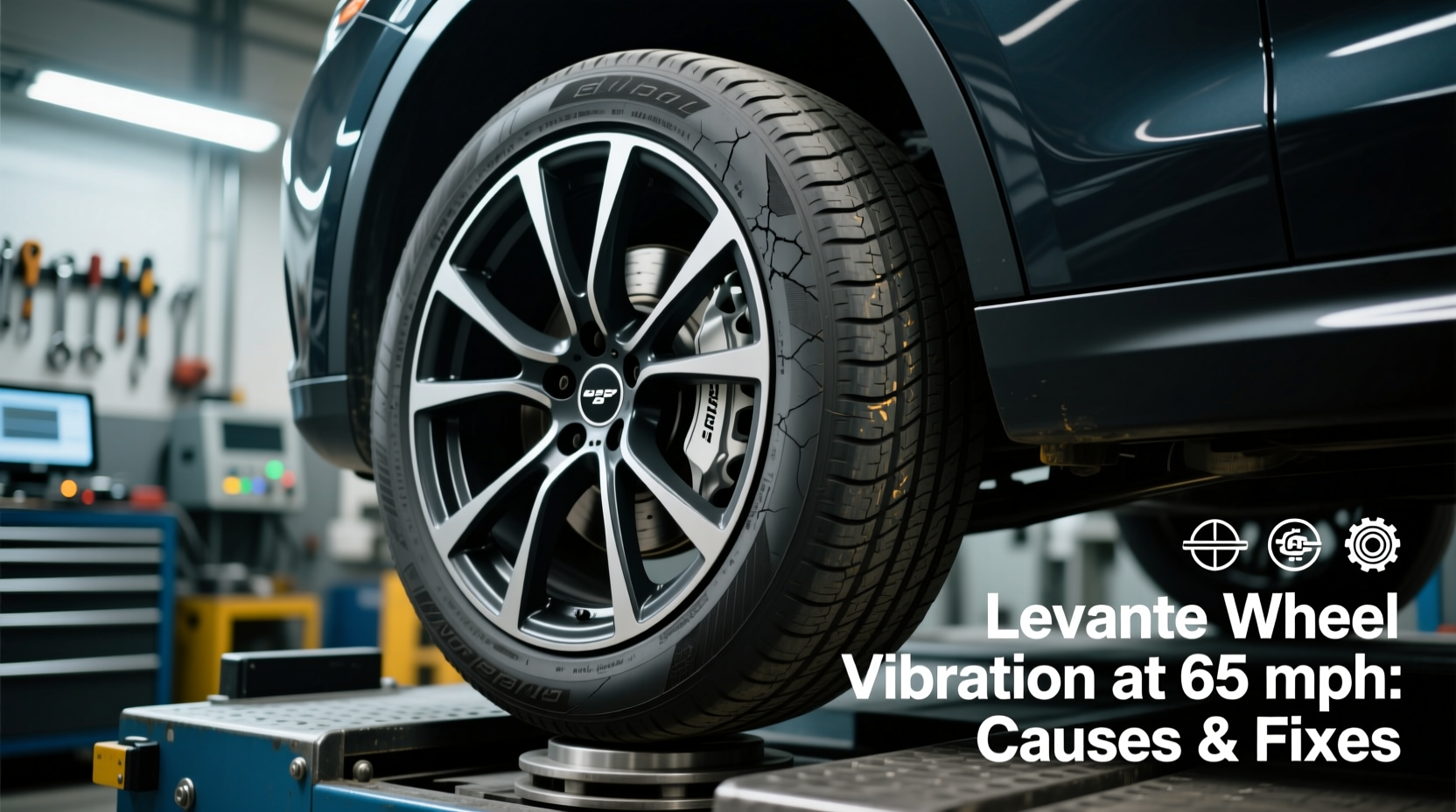 levante wheel vibration 65mph