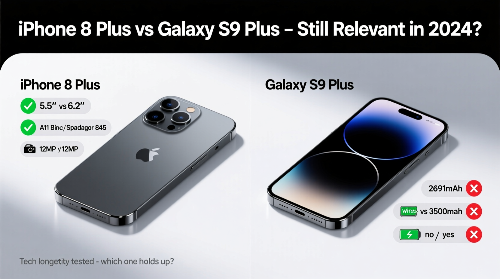 iphone 8 plus vs galaxy s9 plus is the s9 still worth it in 2024