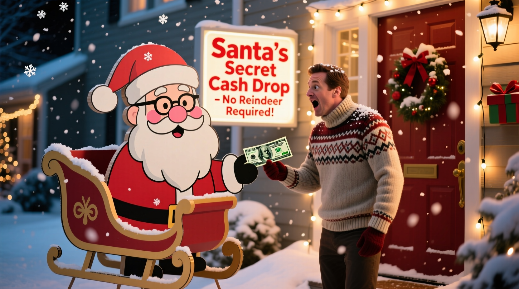 funny ways to give money at christmas for adults ideas