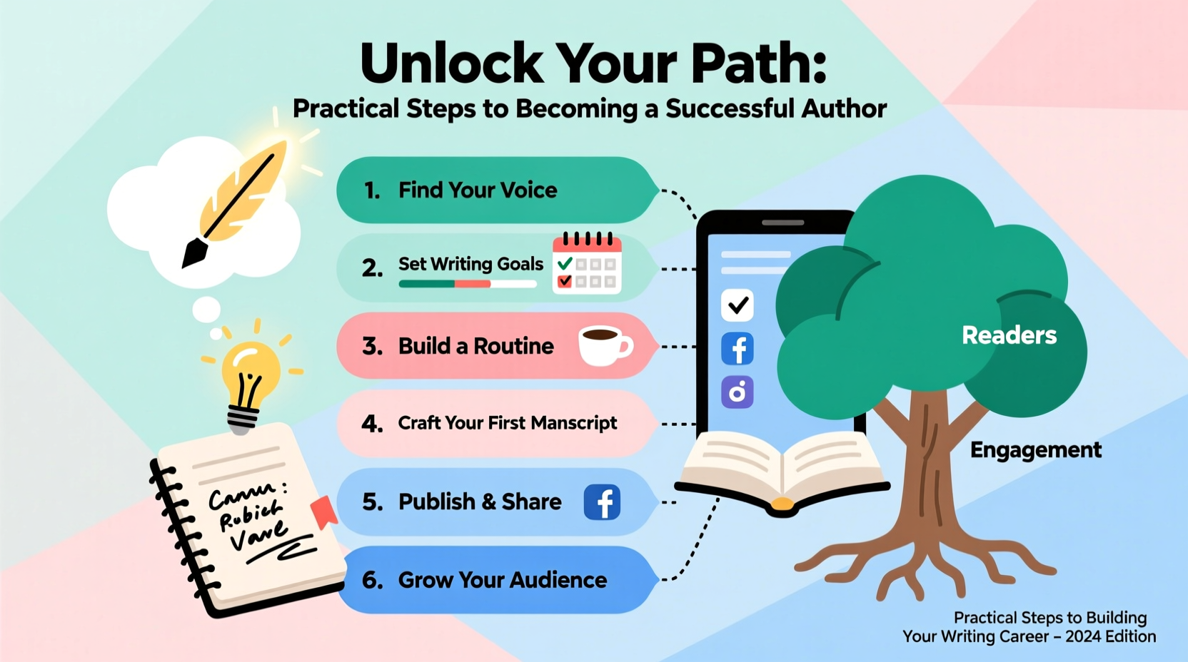 unlock your path practical steps to becoming a successful author and building your writing career