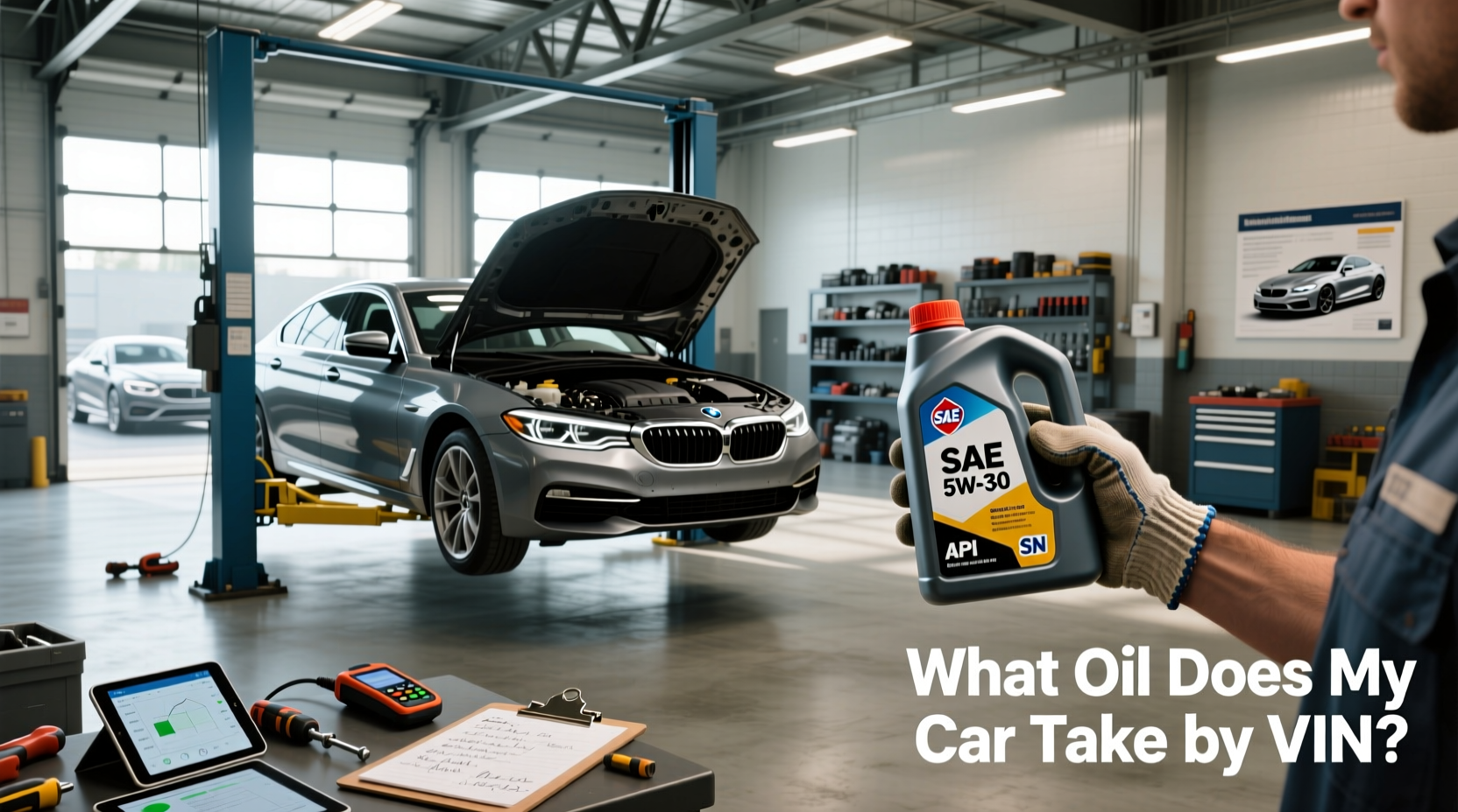 What Oil Does My Car Take by VIN? How to Check Accurately