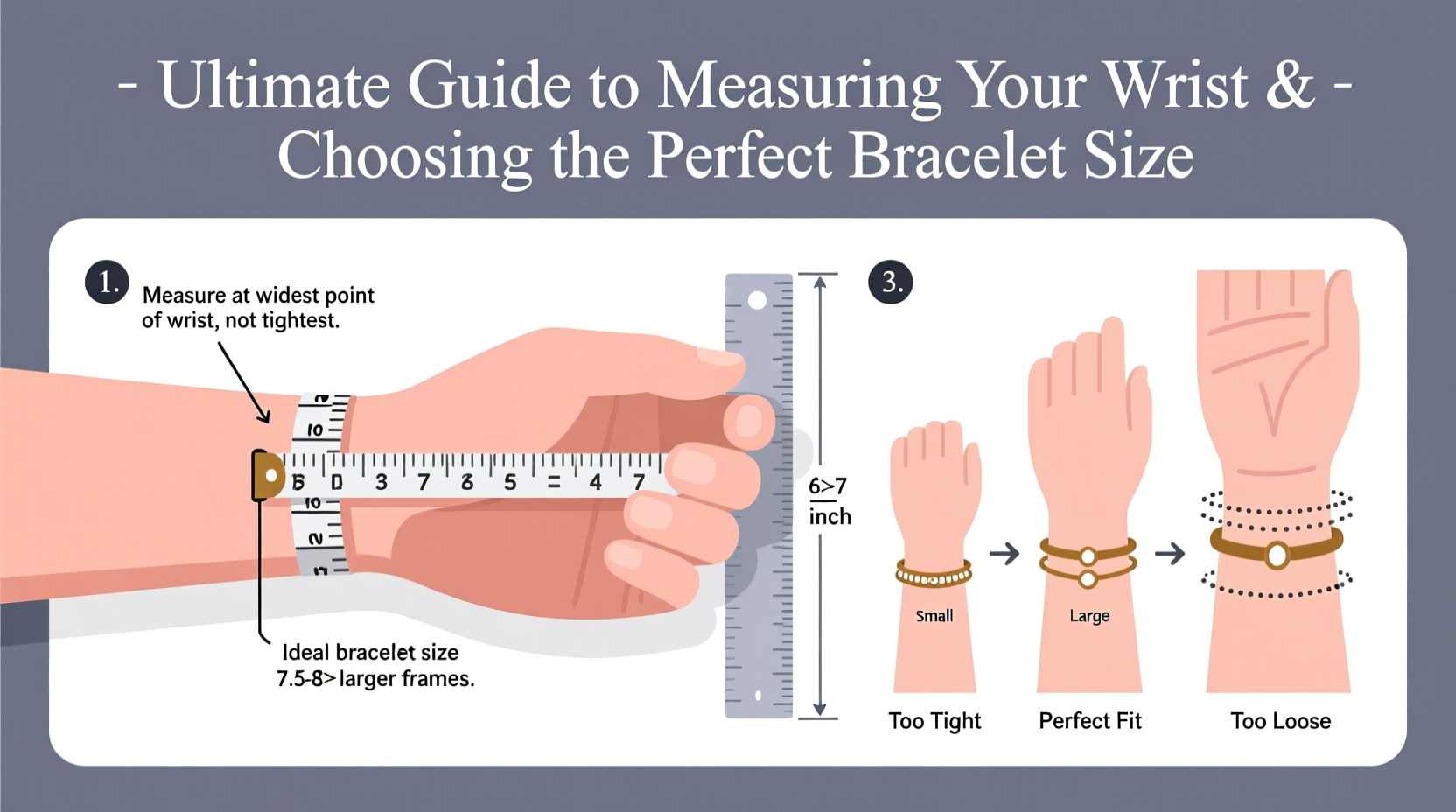 ultimate guide to measuring your wrist and choosing the perfect bracelet size