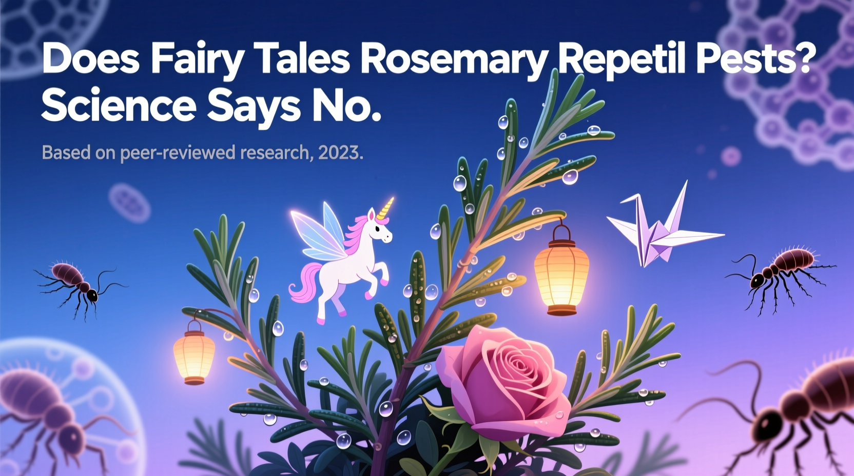 does fairy tales rosemary repel work