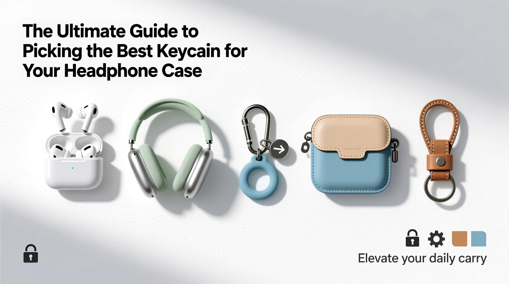 the ultimate guide to picking the best keychain for your headphone case style security and functionality