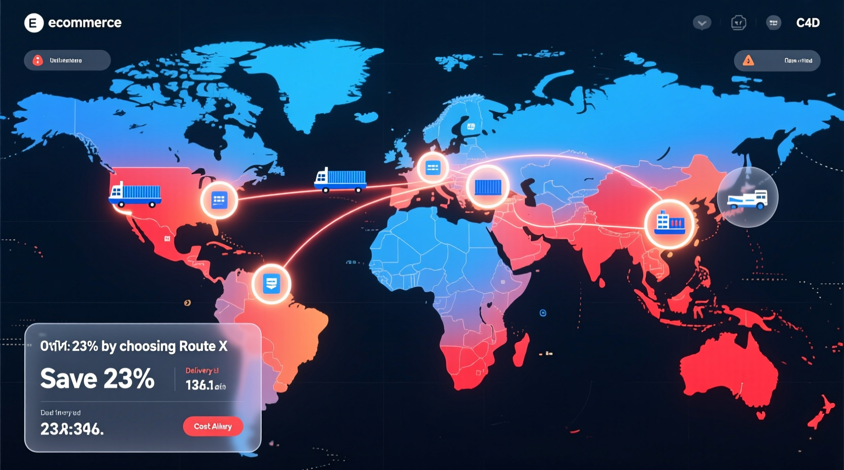 Check Shipping Delivery Time Maps to Avoid Overpaying
