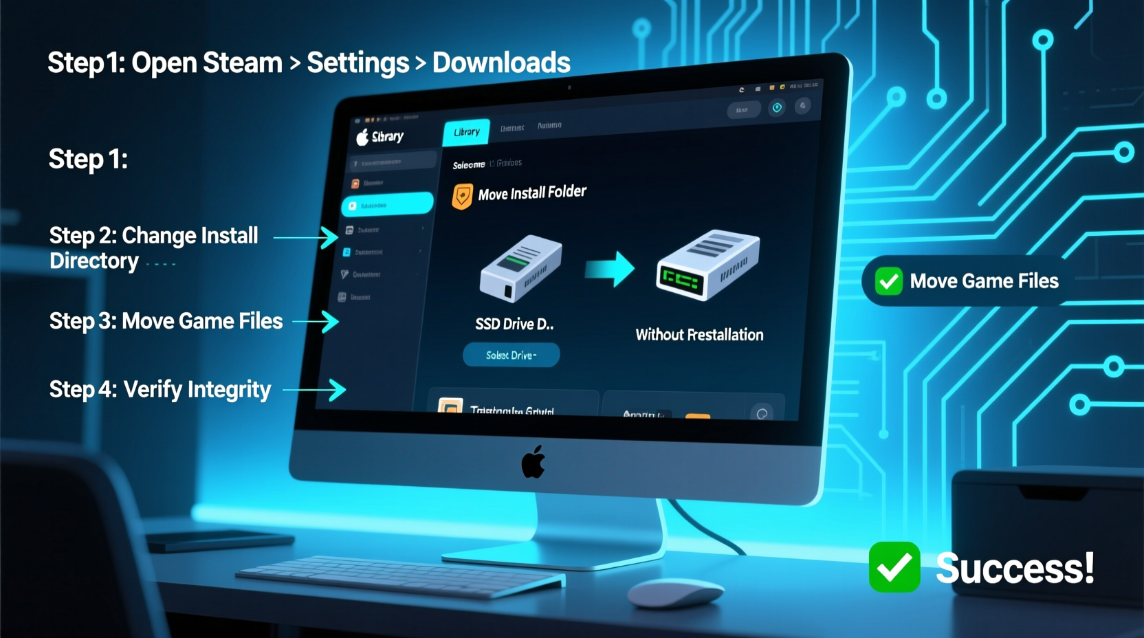 the ultimate guide to transferring steam games to a new drive without reinstalling