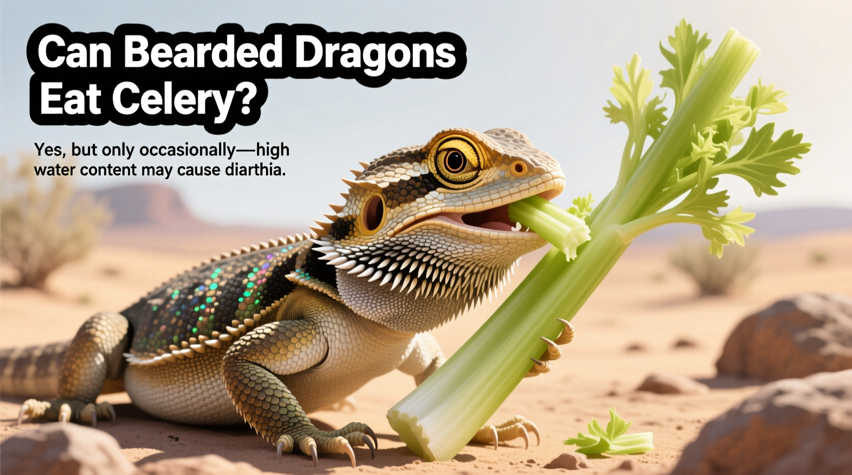 can bearded dragons eat celery