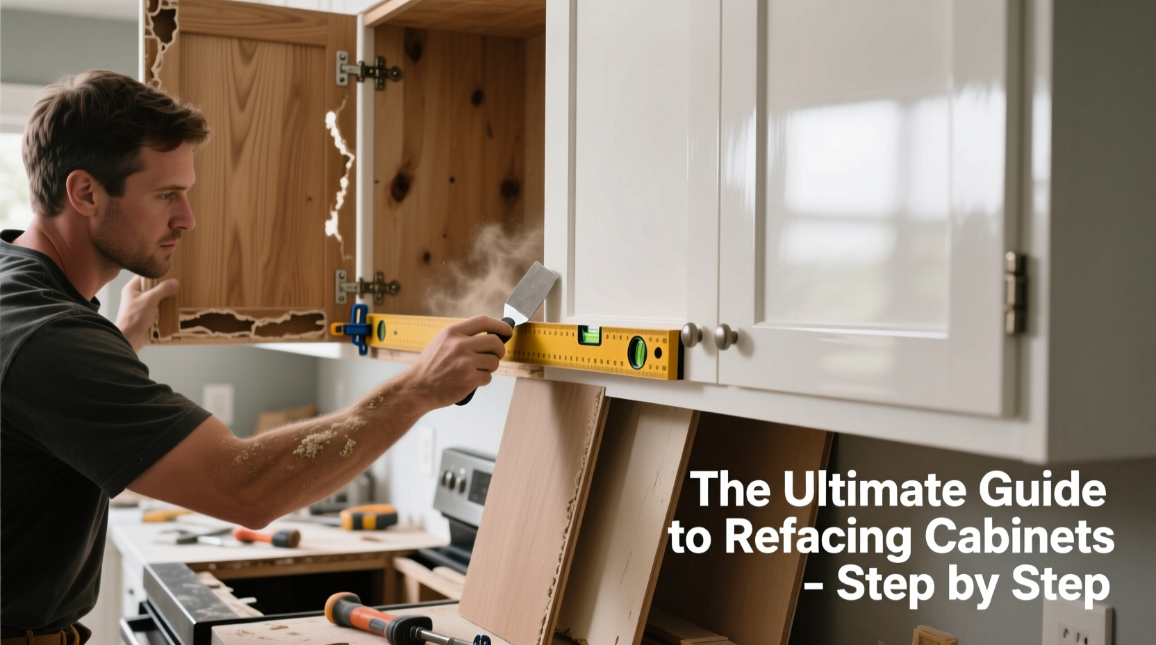 the ultimate guide to refacing cabinets step by step tips for a stunning makeover