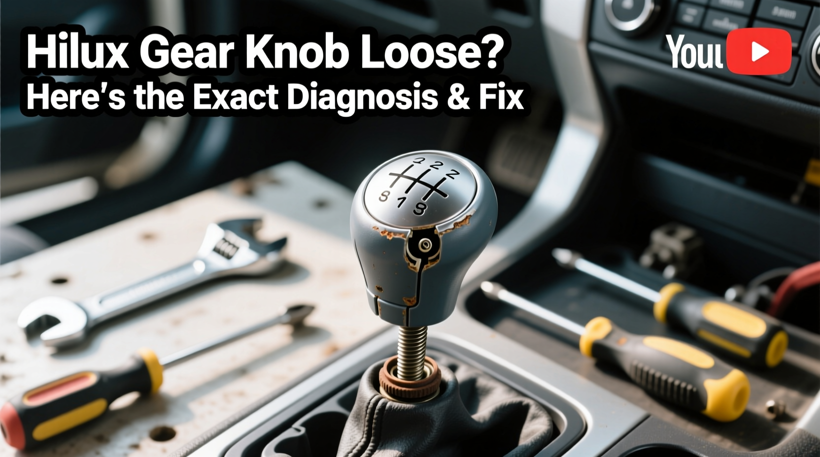 hilux gear knob loose diagnosis