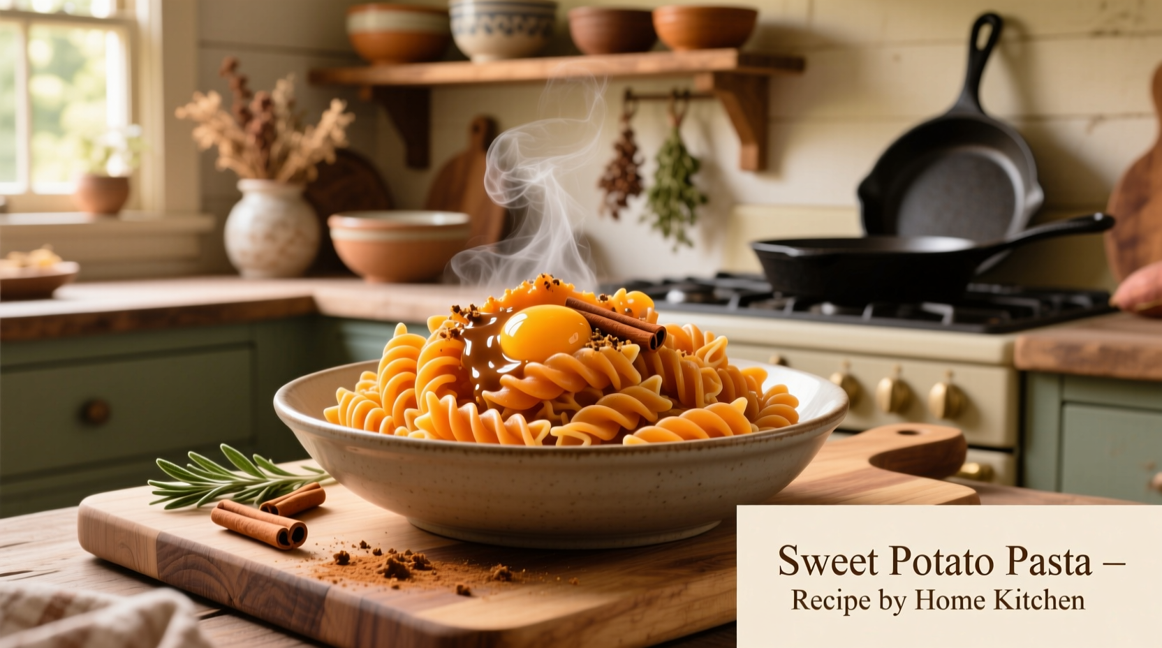 Easy Sweet Potato Pasta Recipe in 20 Minutes