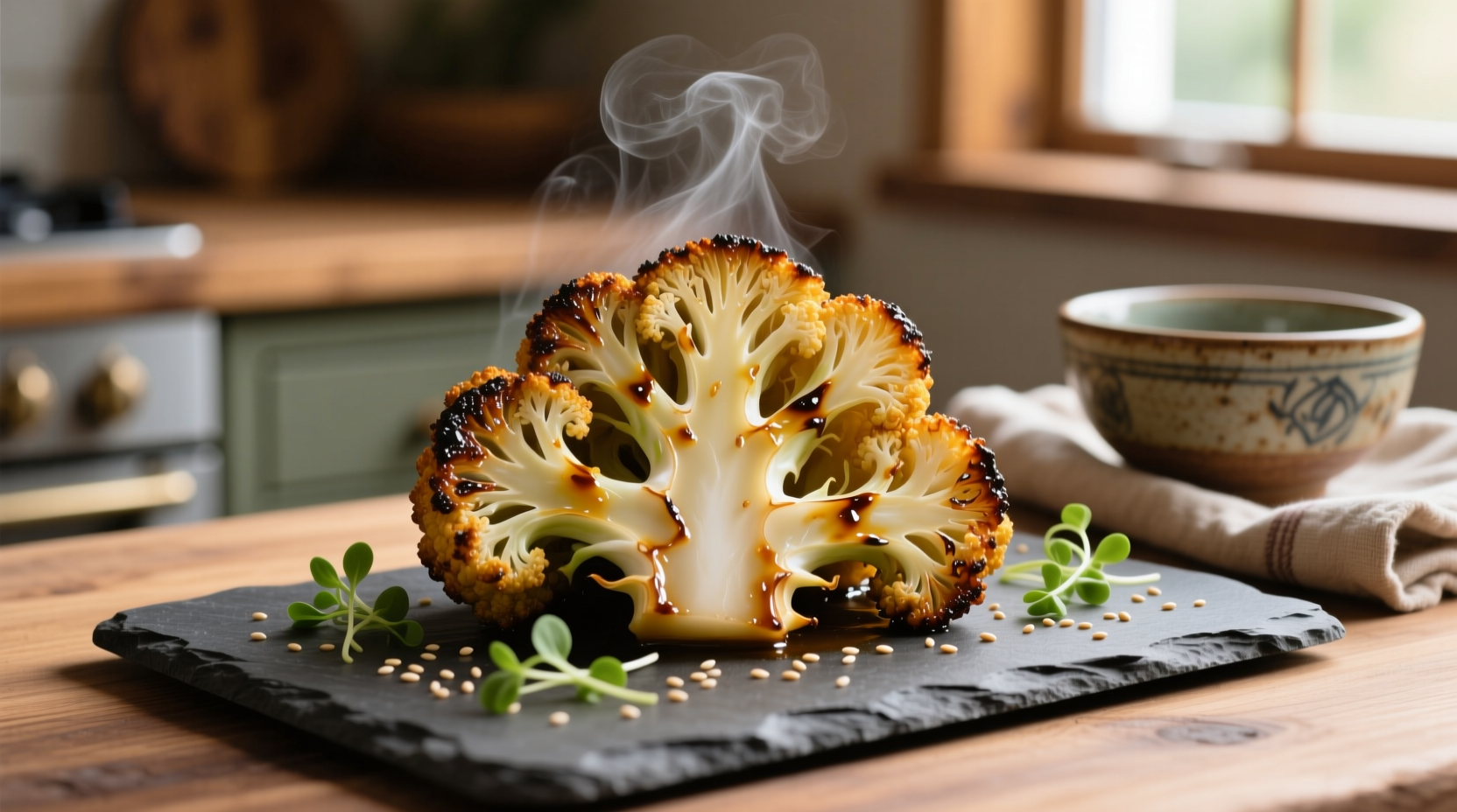 miso cauliflower