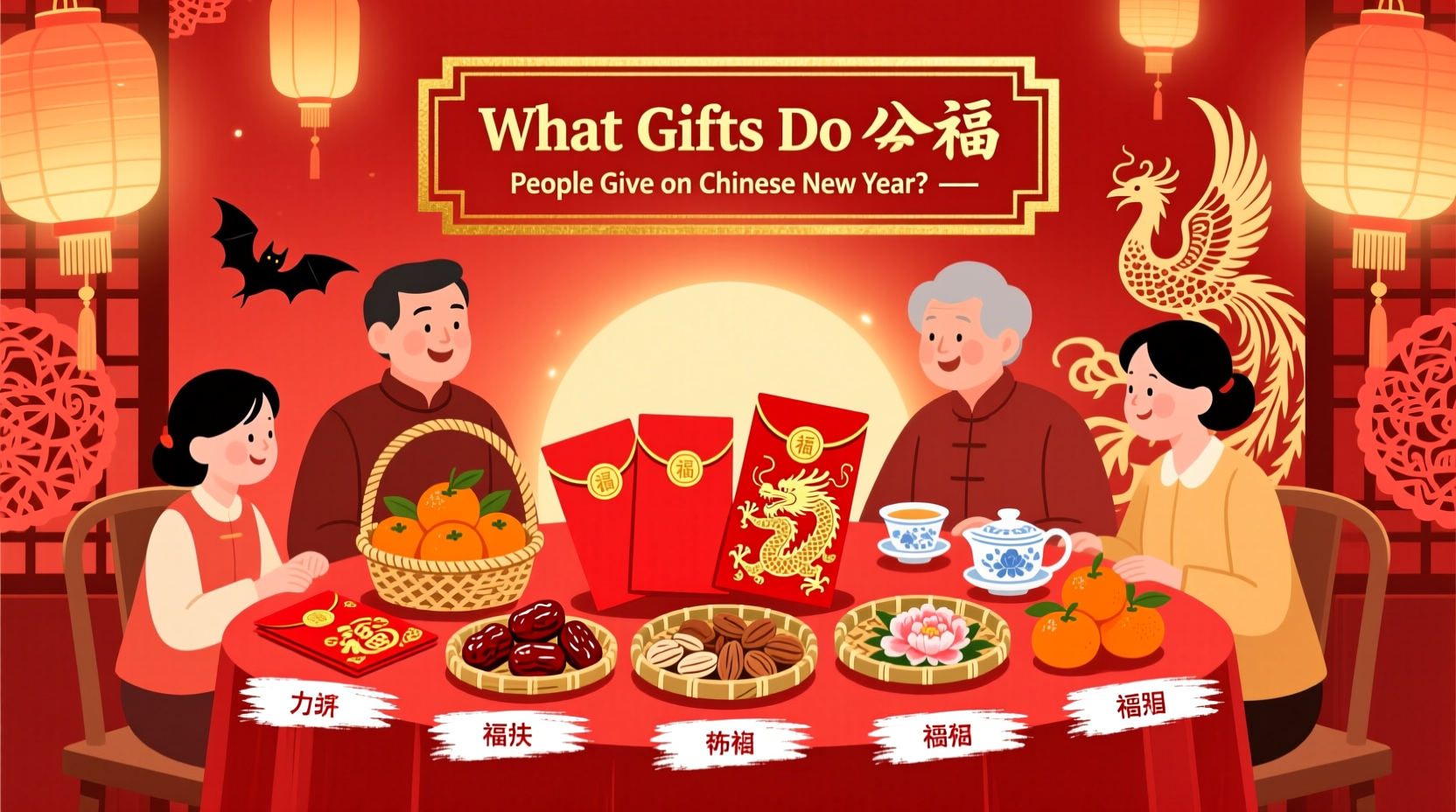 what gifts do people give on chinese new year
