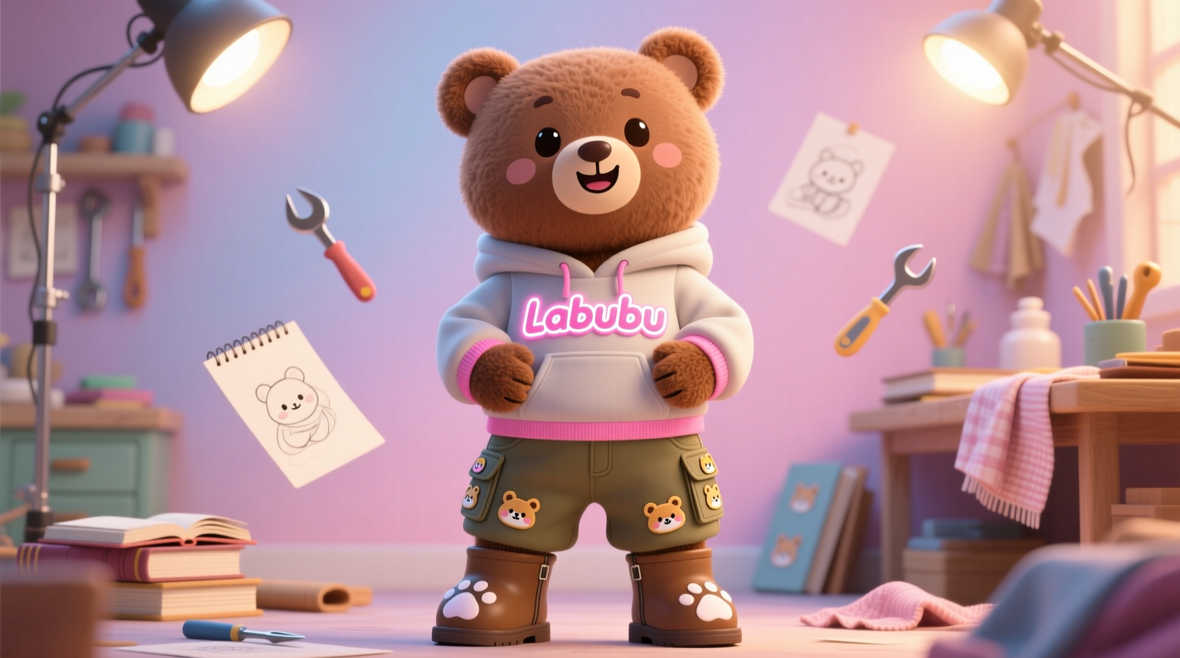 do build a bear clothes fit labubu