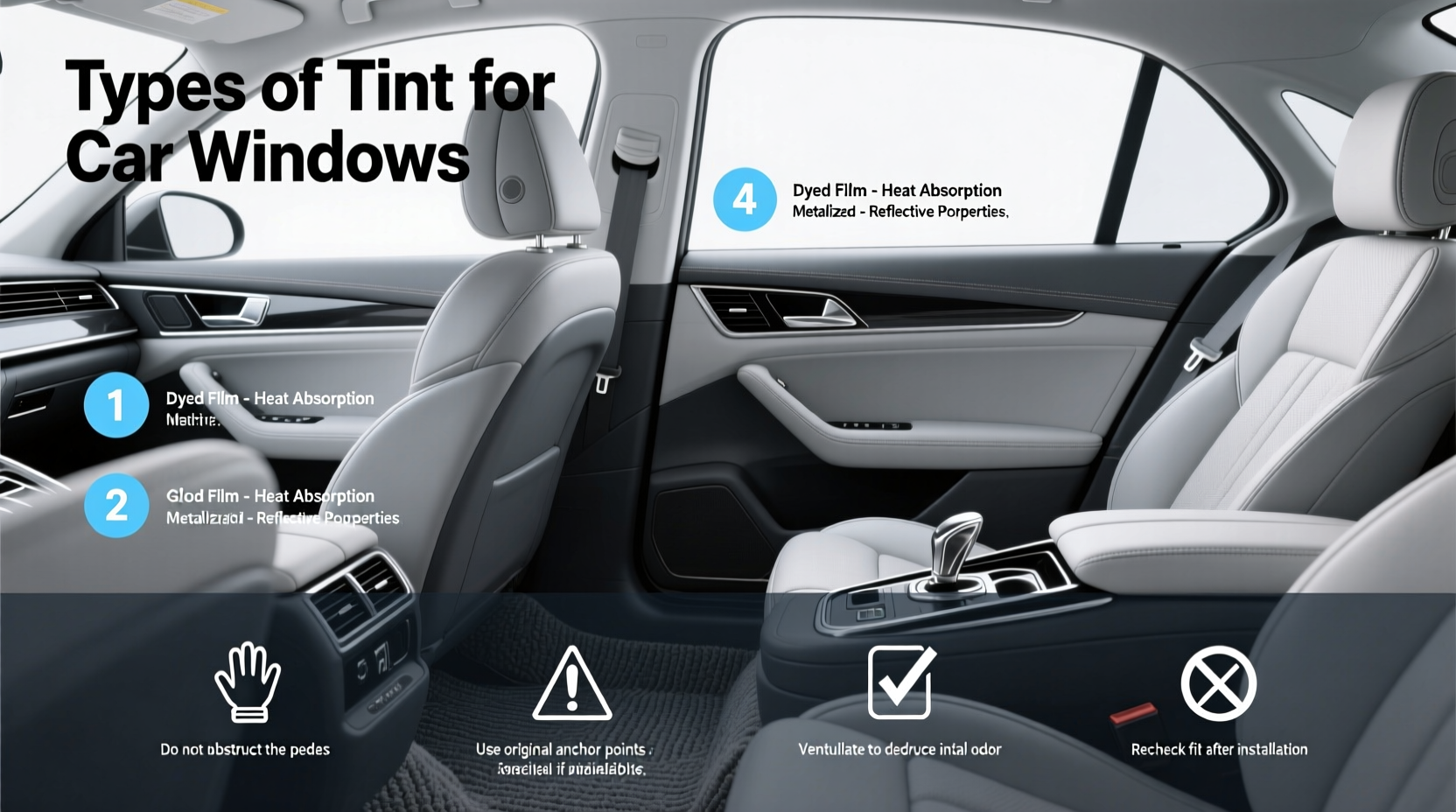 Types of Tint for Car Windows Buying Guide