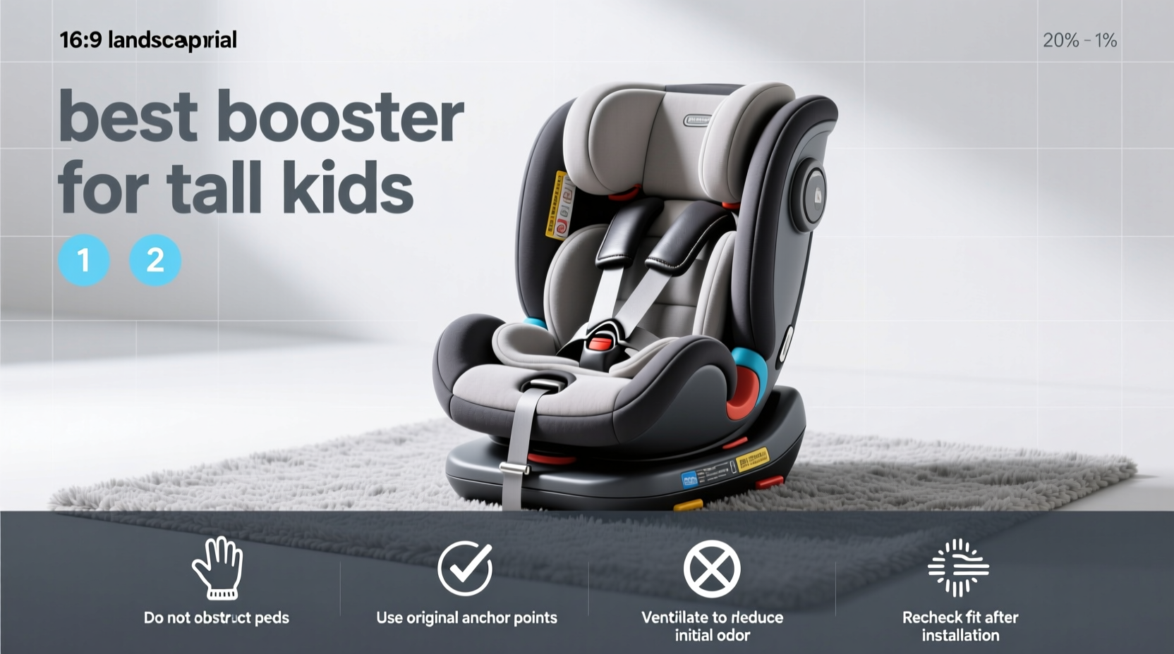 best booster seat for tall kids