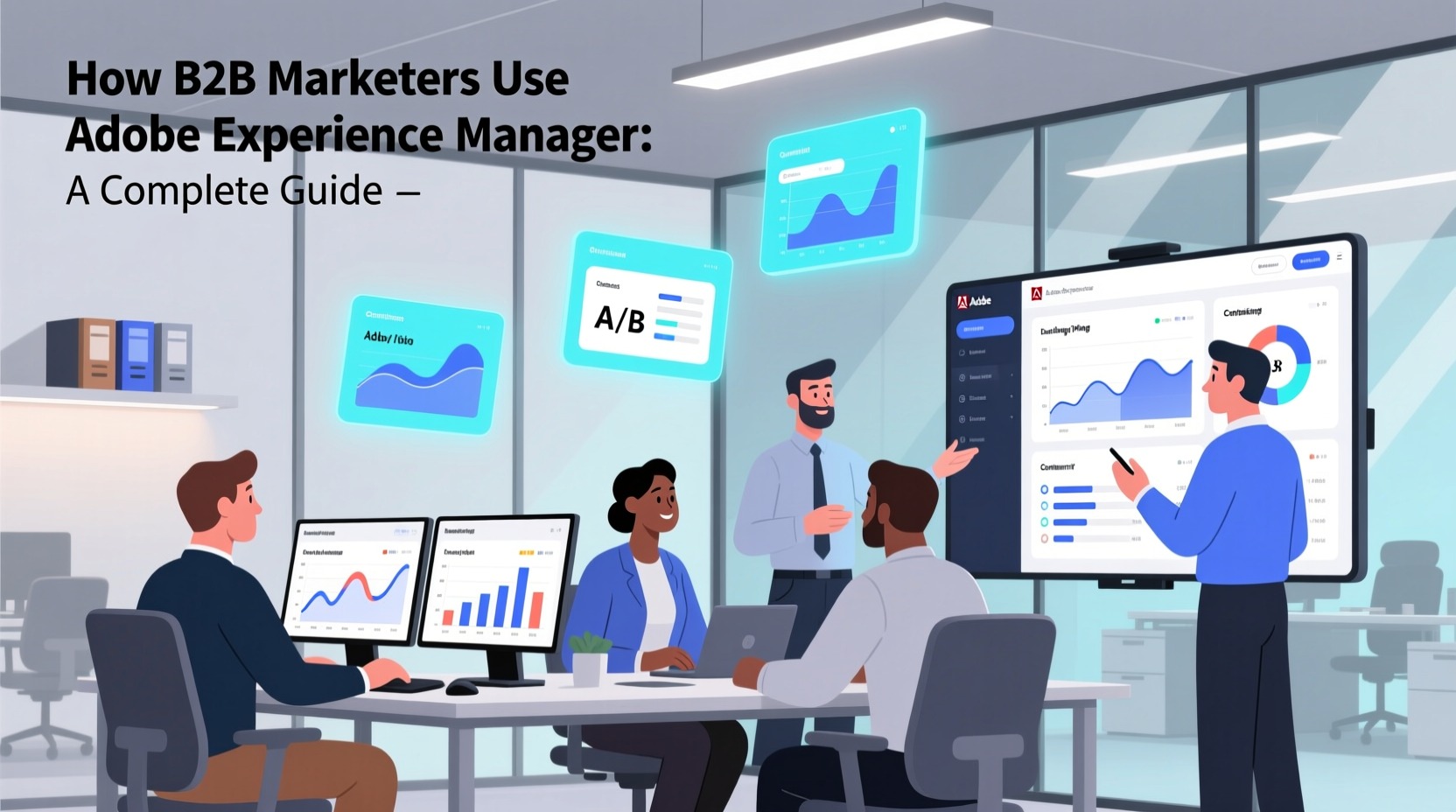 how b2b marketers use adobe experience manager
