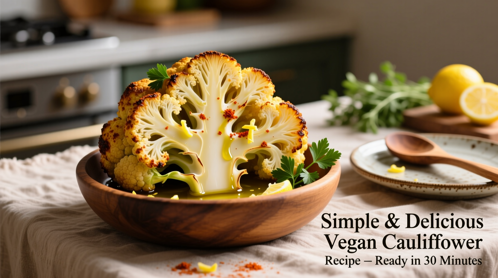 cauliflower vegan recipe