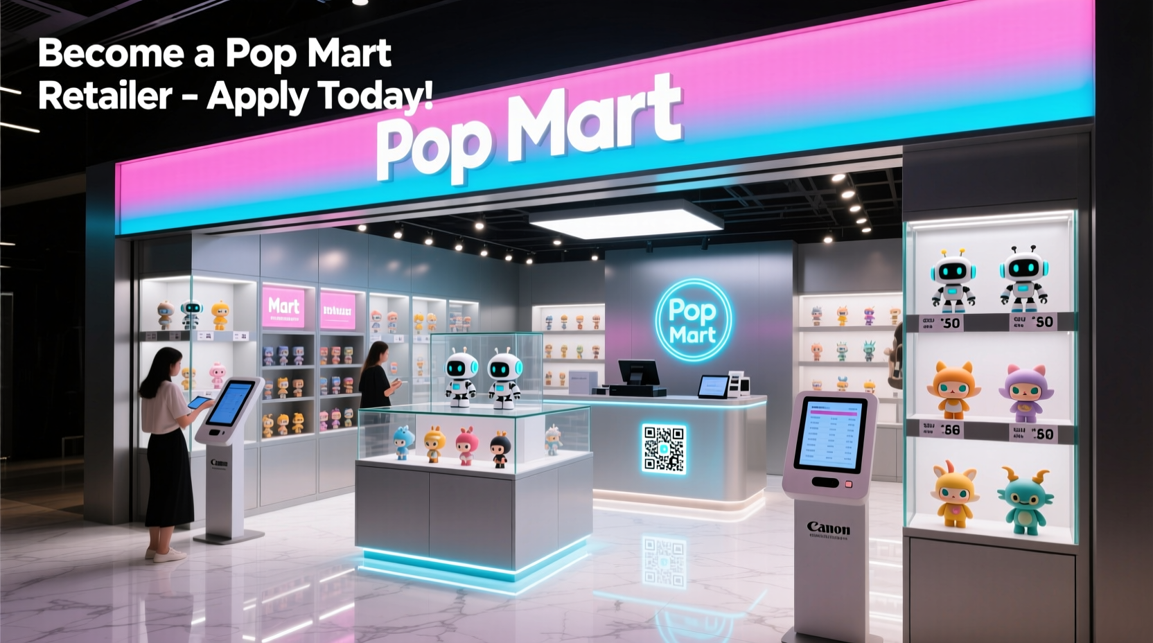 how to become pop mart retailer