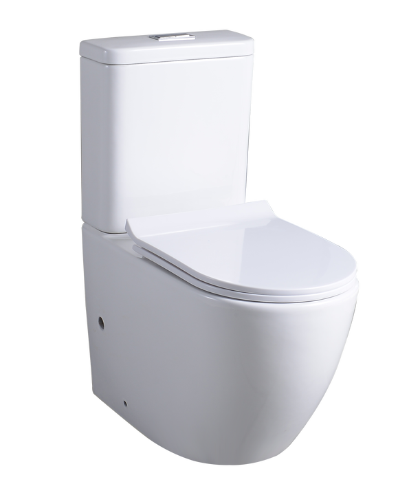 低价西方陶瓷洁具两件式冲洗马桶yt102