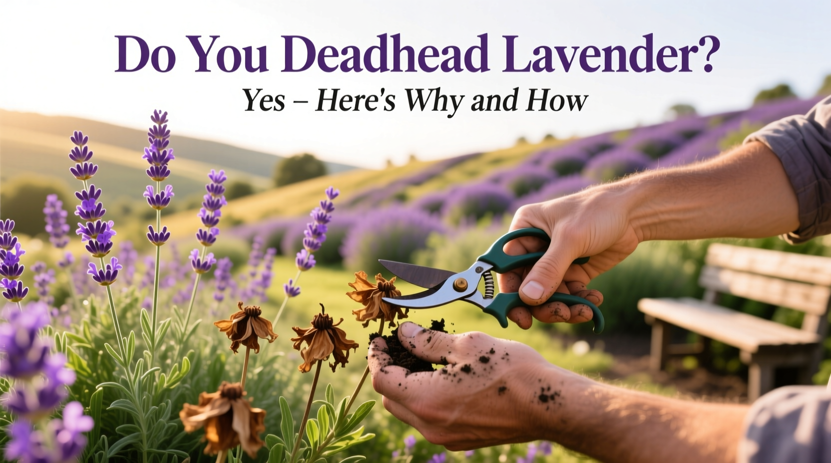 do you deadhead lavender