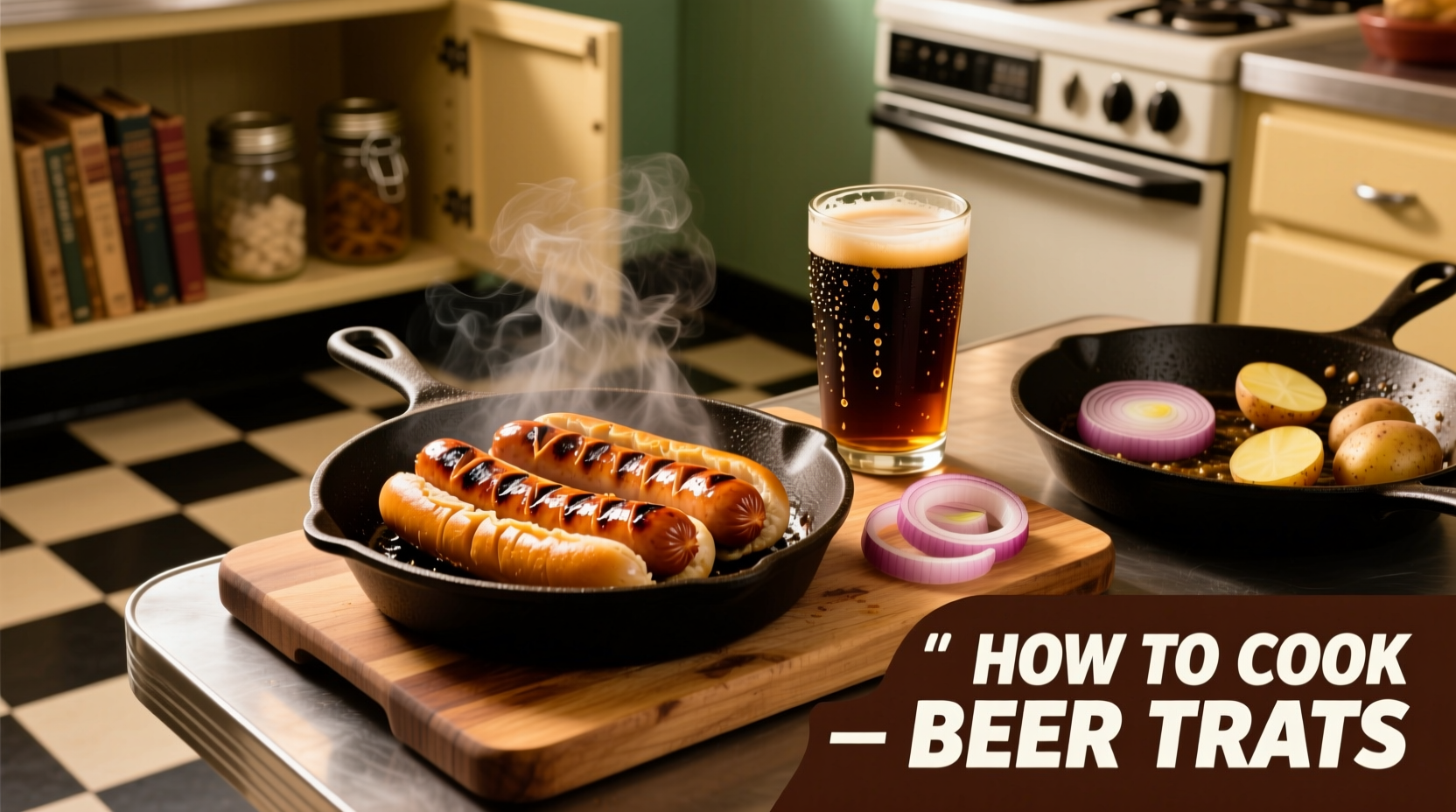 how to cook beer brats