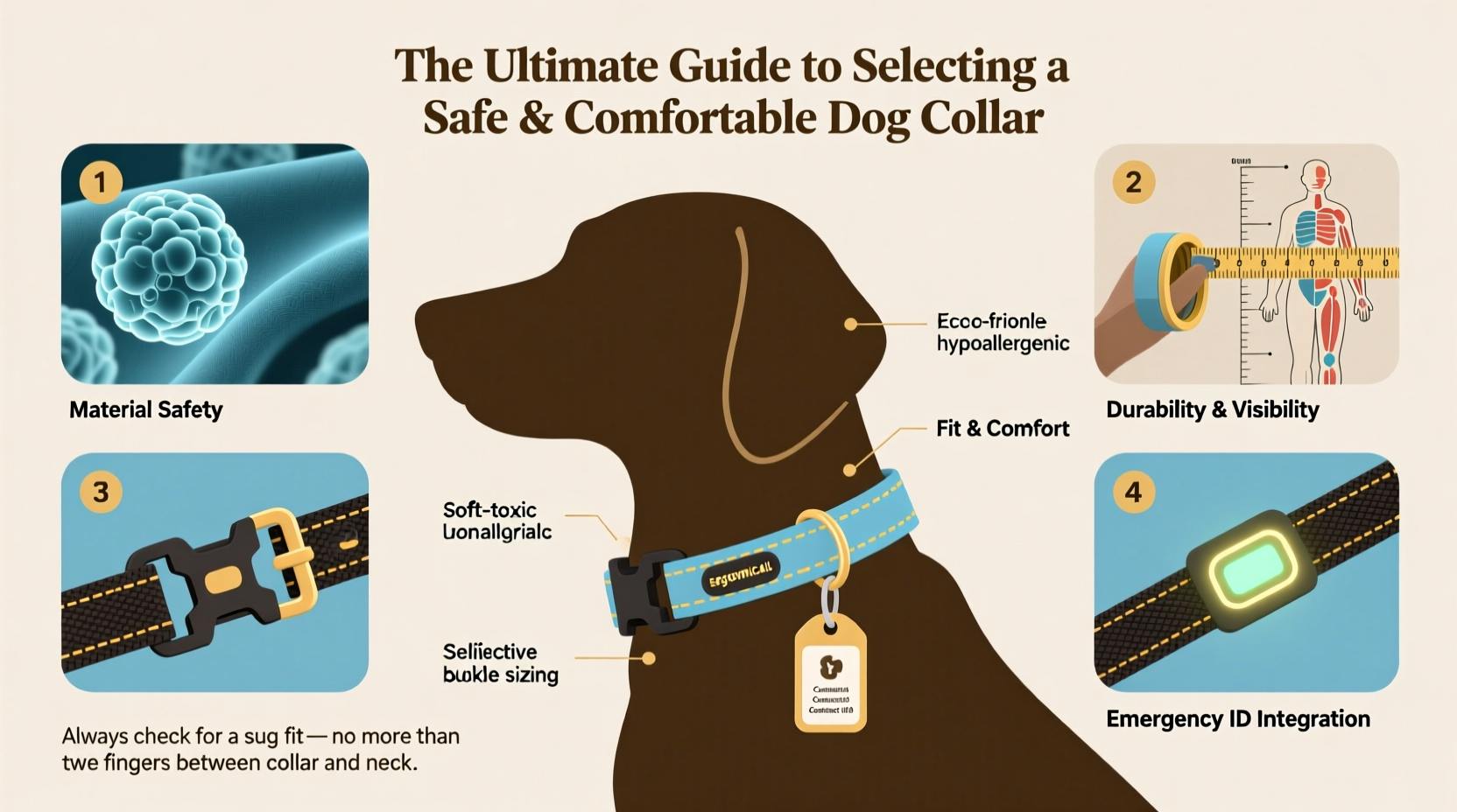 the ultimate guide to selecting a safe and comfortable dog collar for your pet
