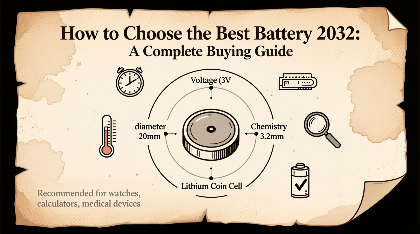 How to Choose the Best Battery 2032: A Complete Buying Guide