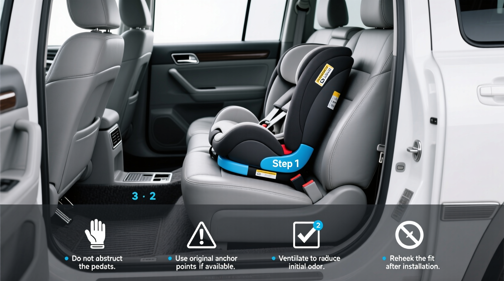 2002 toyota tacoma child car seat