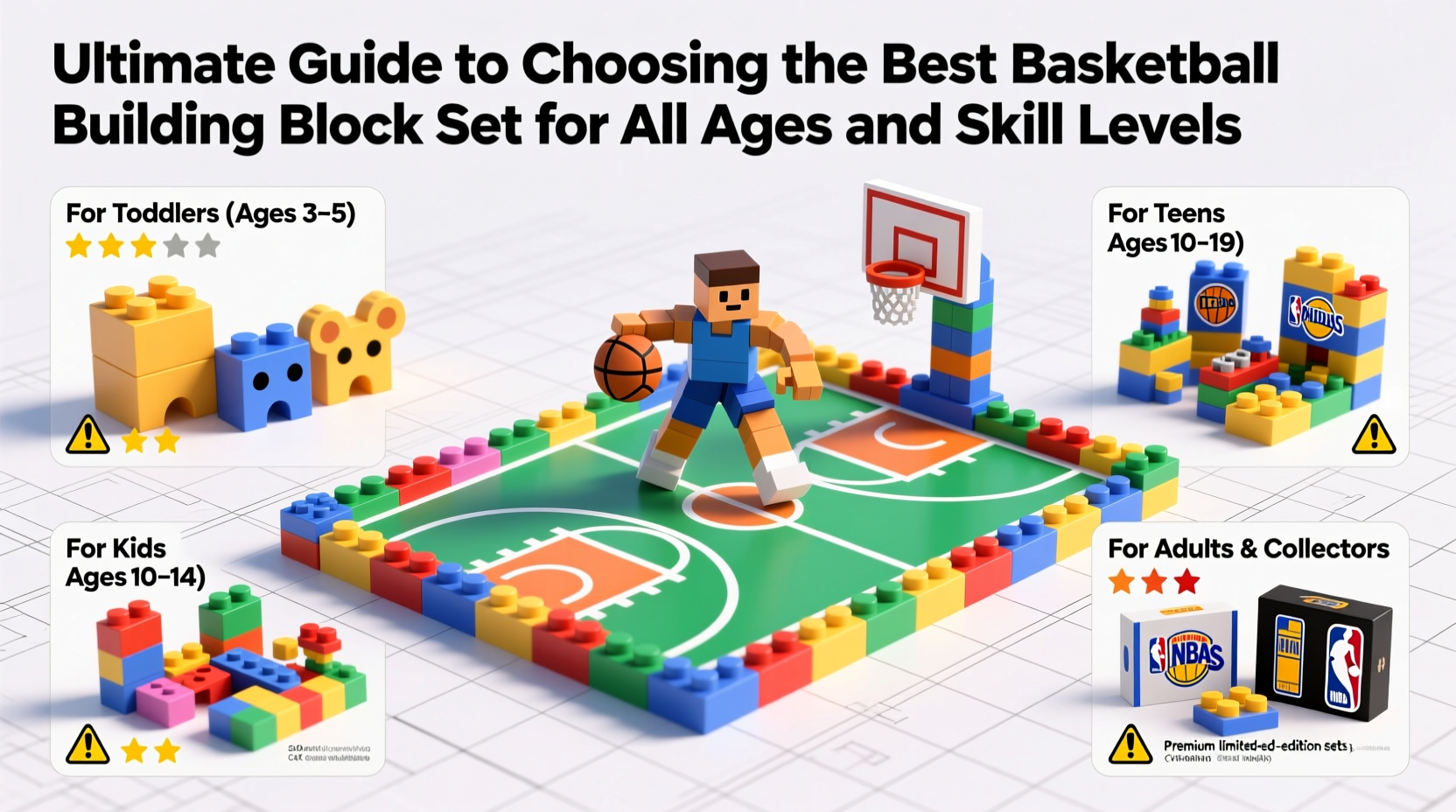 ultimate guide to choosing the best basketball building block set for all ages and skill levels