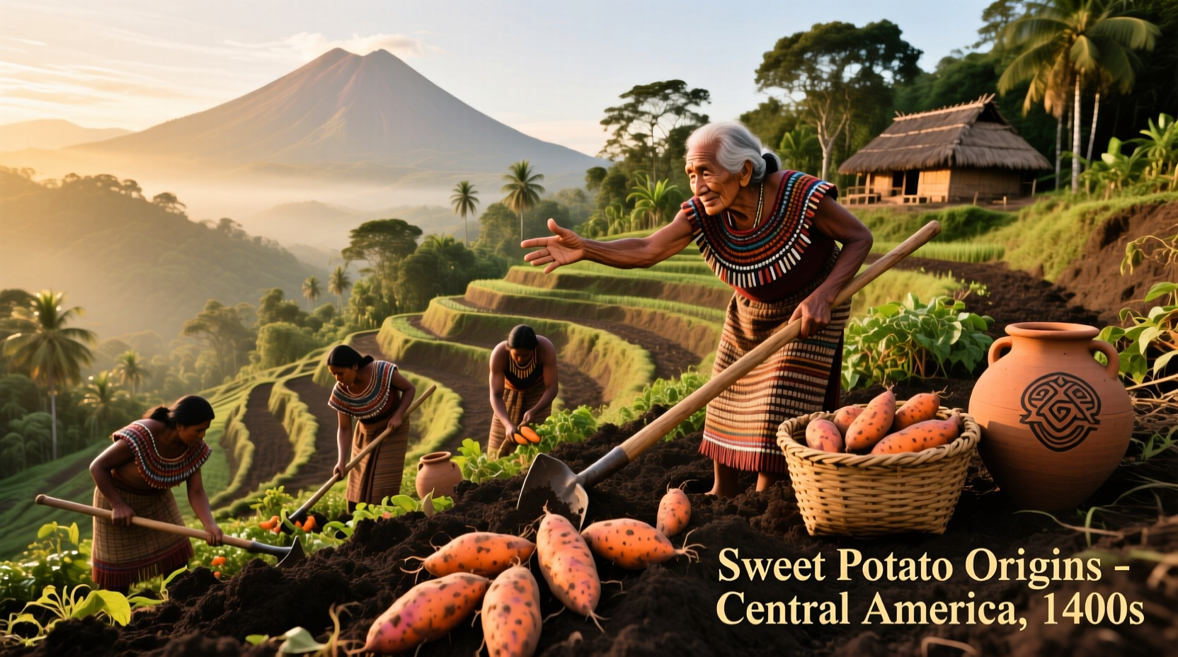 Ancient sweet potato cultivation in Central America