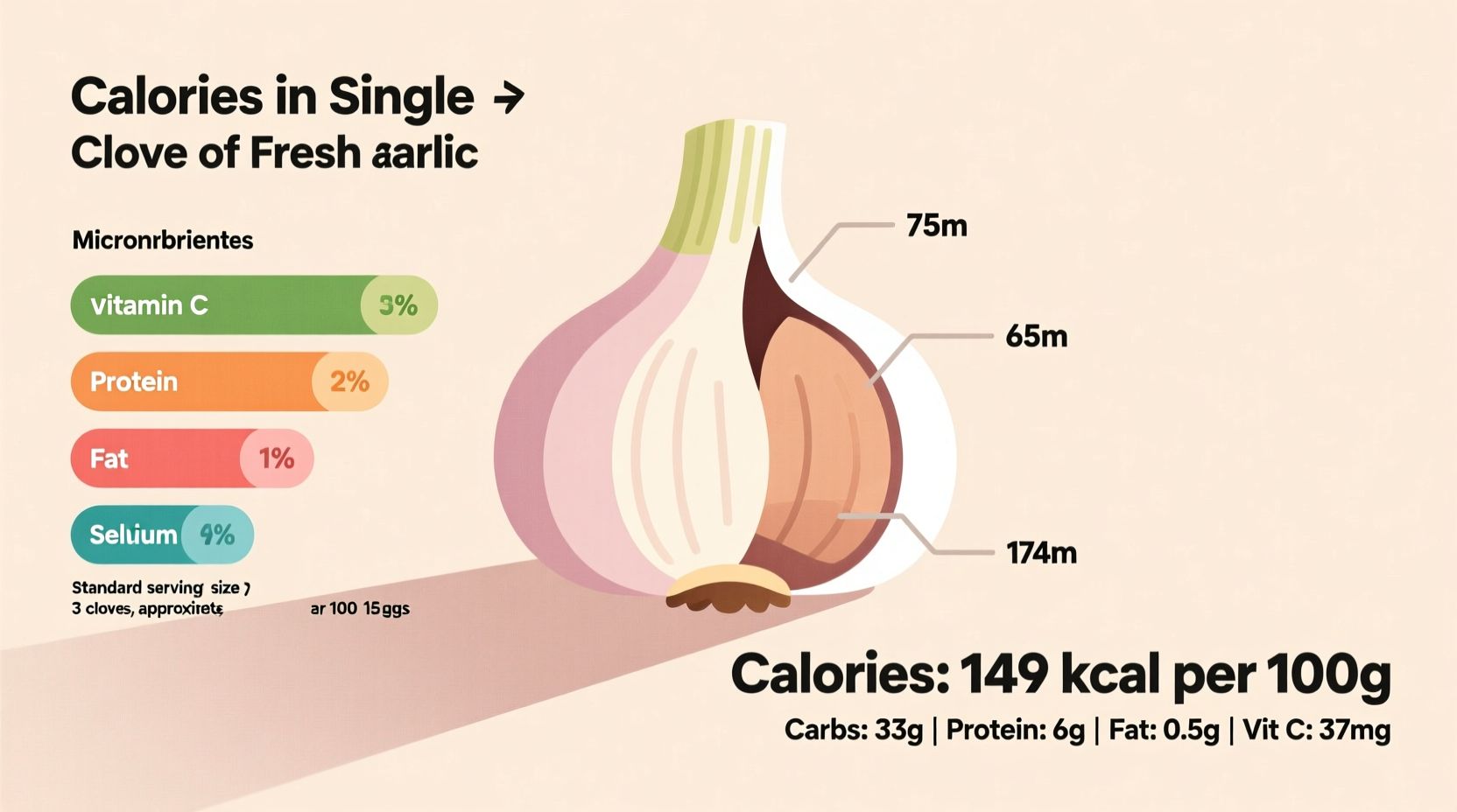How Many Calories in Garlic? Exact Counts Per Serving