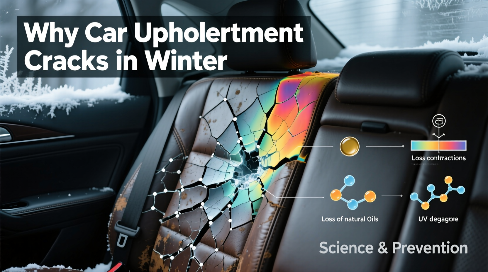 why car upholstery cracks winter