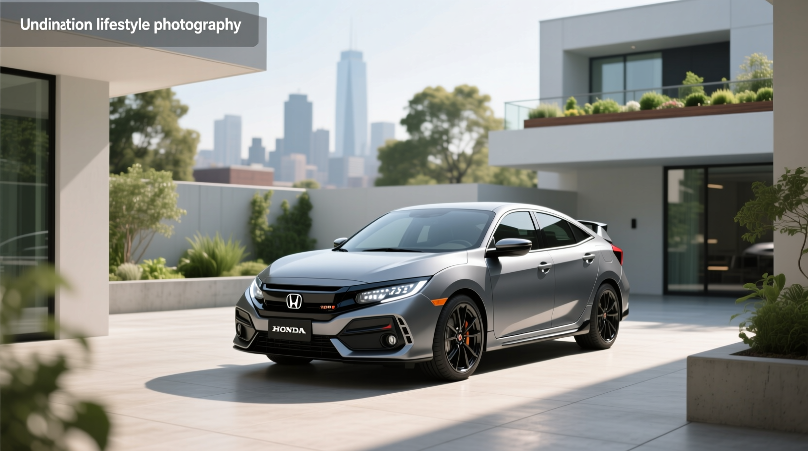 Honda Civic Hatchback 10th Generation front angle view