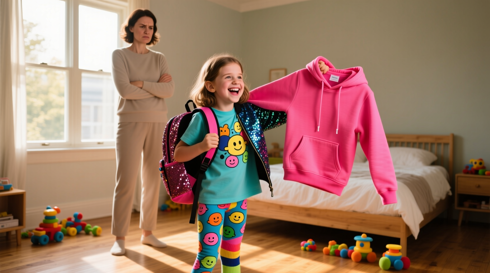 pack your kid the outfit that they love but you hate