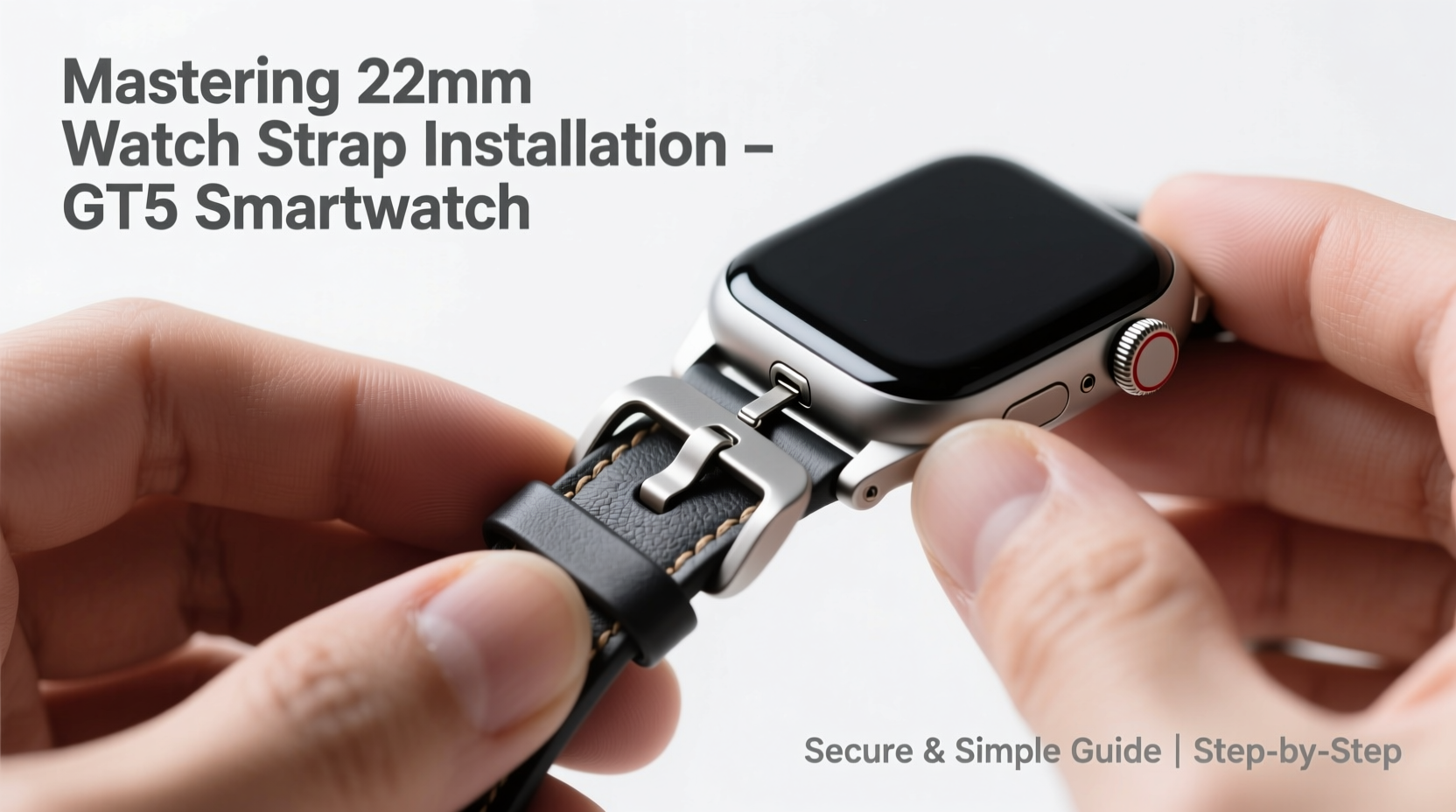 mastering 22mm watch strap installation on your gt5 smartwatch a simple secure guide