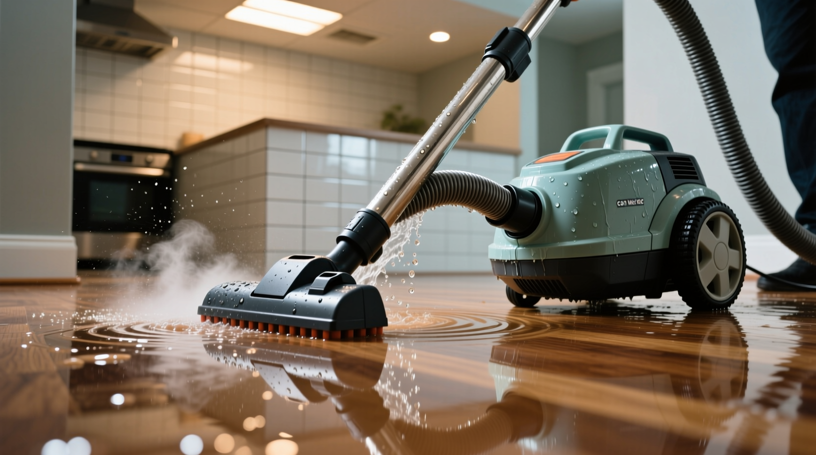 can wet vacs be used on laminate floors