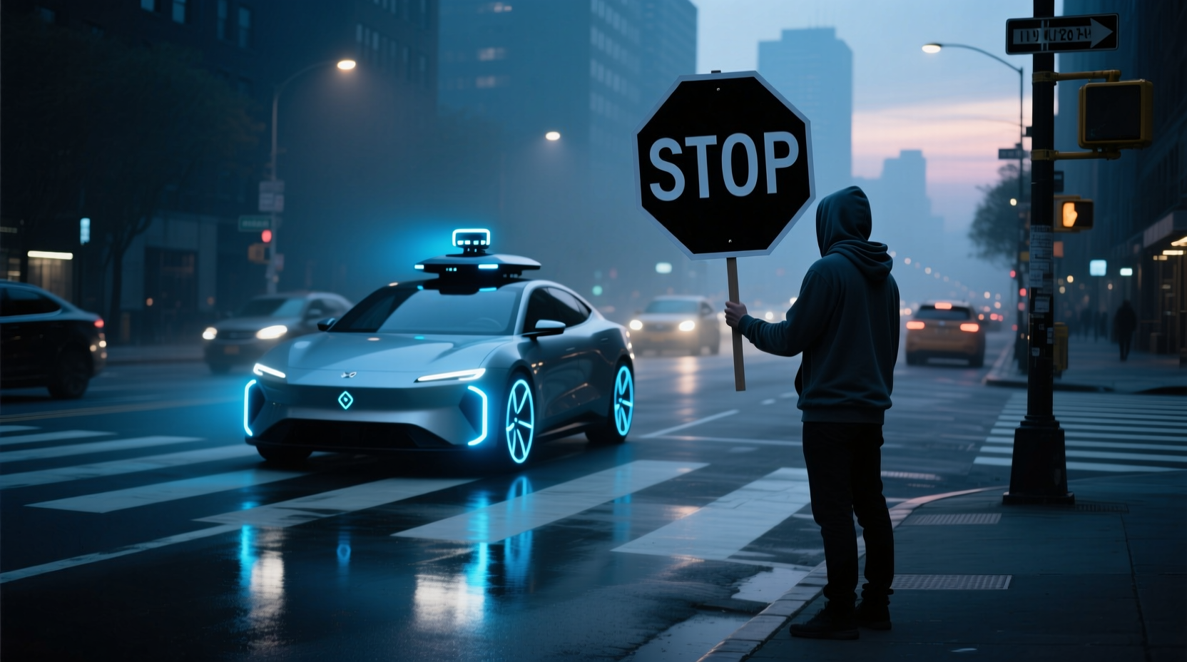 can you fool a self driving car