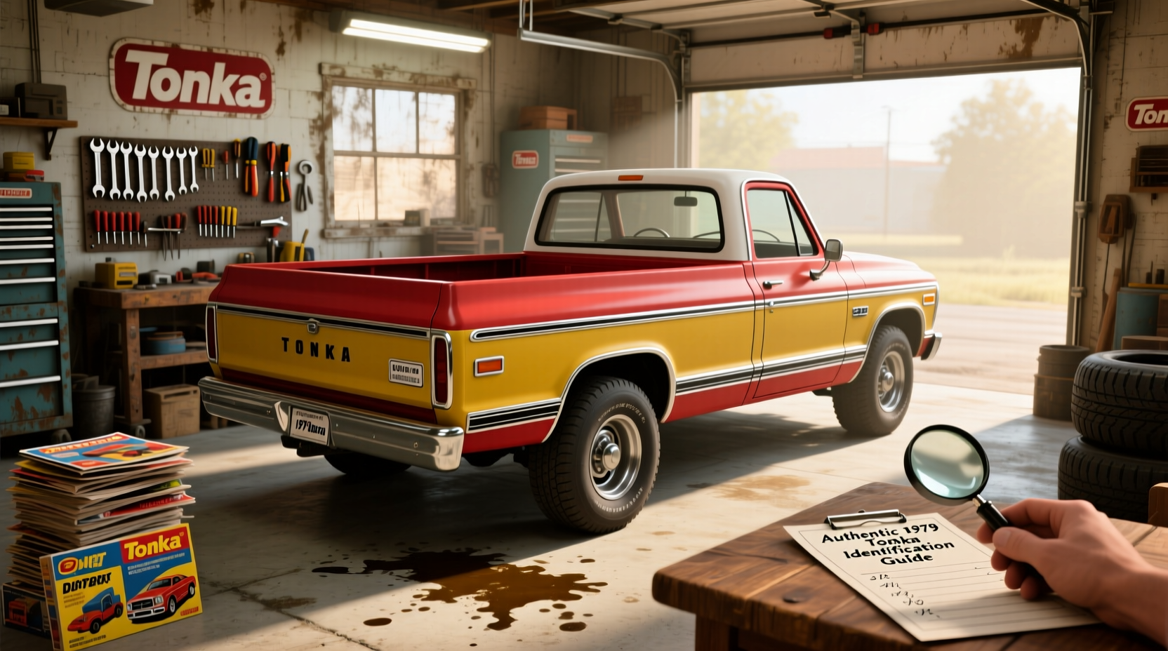 How to Identify Authentic Vintage Tonka Trucks: A 1979 Guide