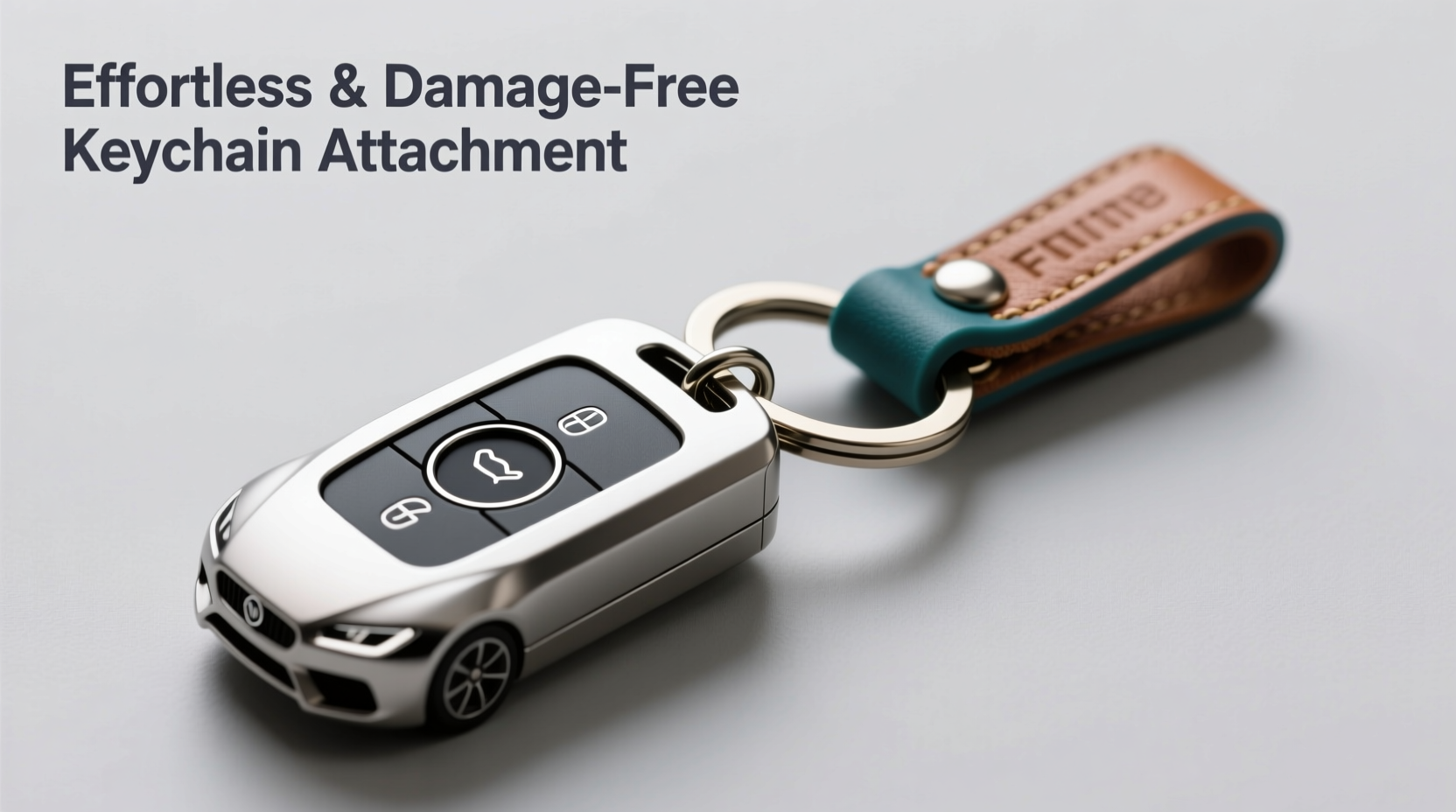 effortless ways to securely attach a keychain to your car keyring without damage