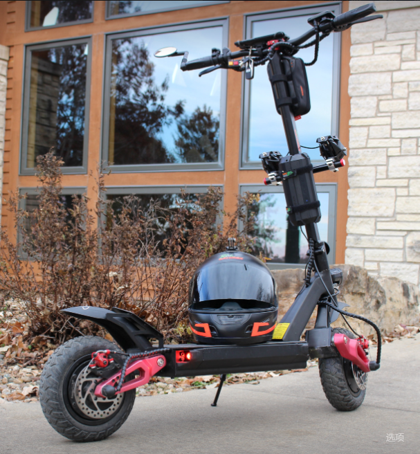 source 可折叠3600w双电机两轮10英寸越野电动滑板车60v越野成人电动