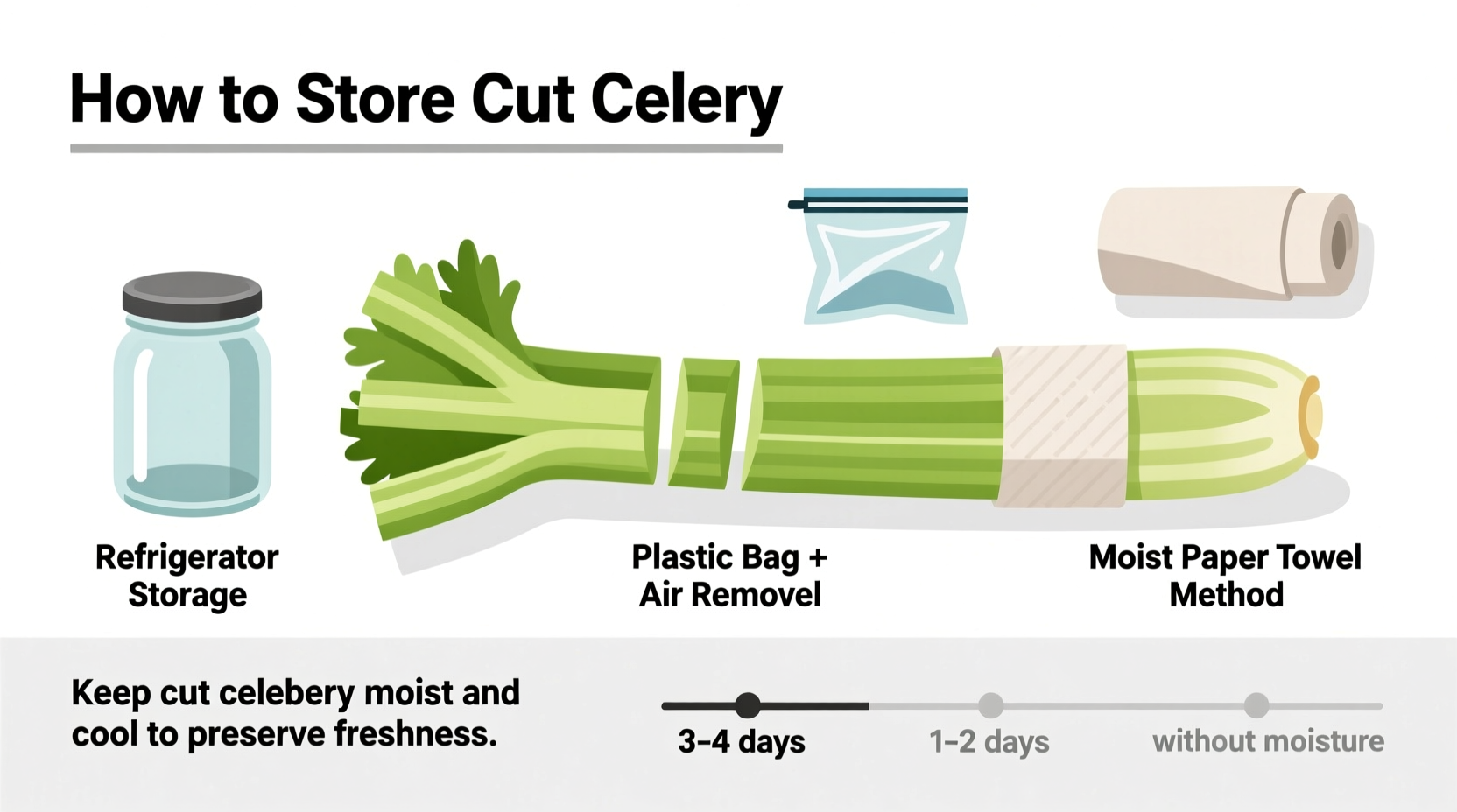 How to Store Cut Celery: 10-14 Day Freshness Guide