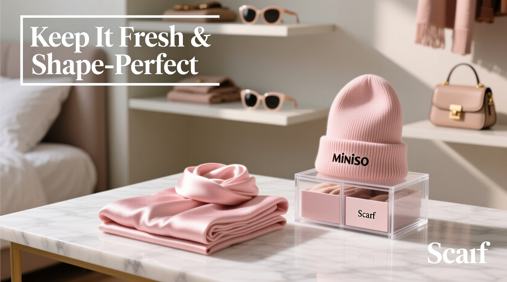 the ultimate guide to storing your miniso scarf and hat to keep them fresh and shape perfect