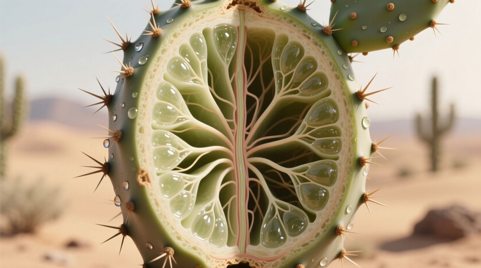 What Does the Inside of a Cactus Look Like? A Botanical Cross-Section