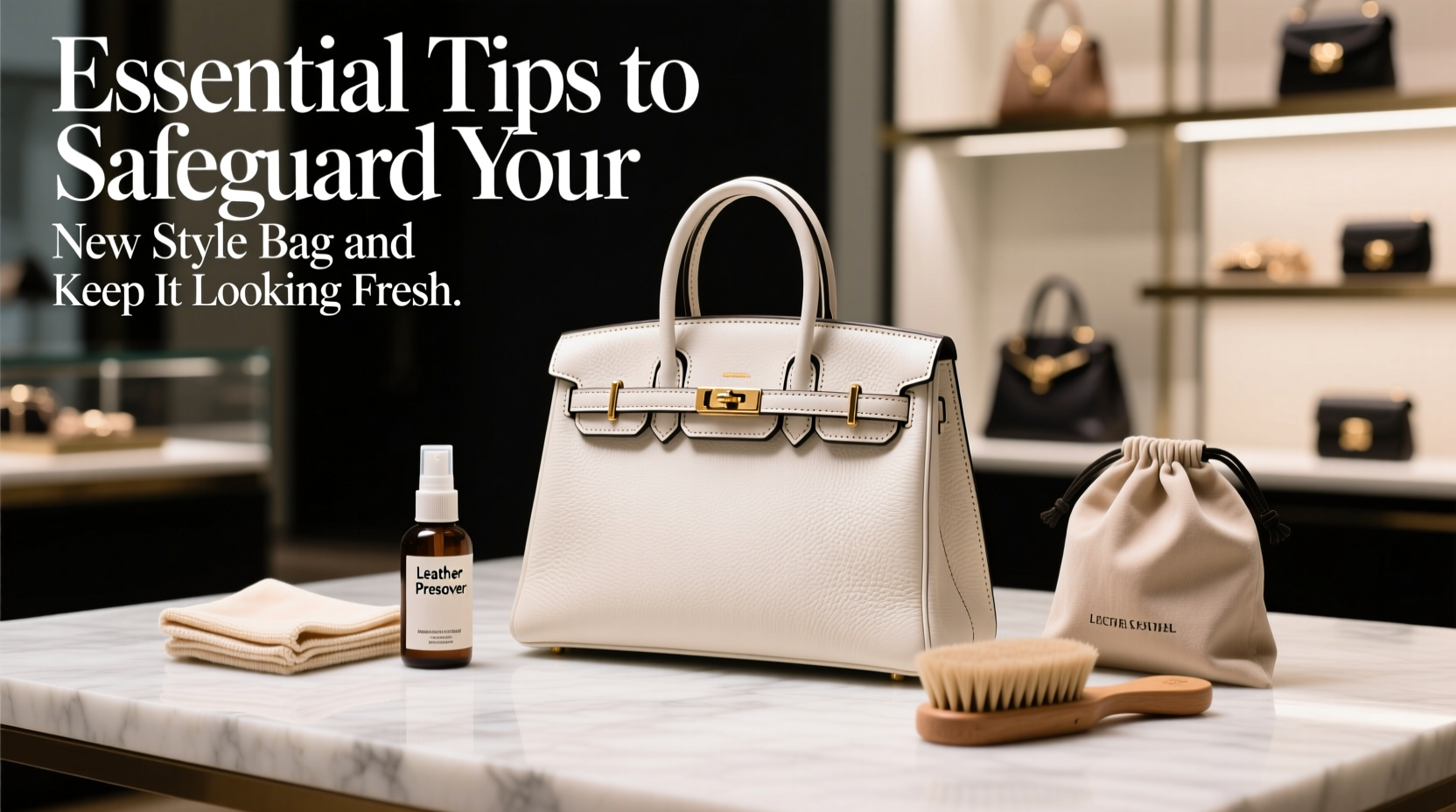 essential tips to safeguard your new style bag and keep it looking fresh