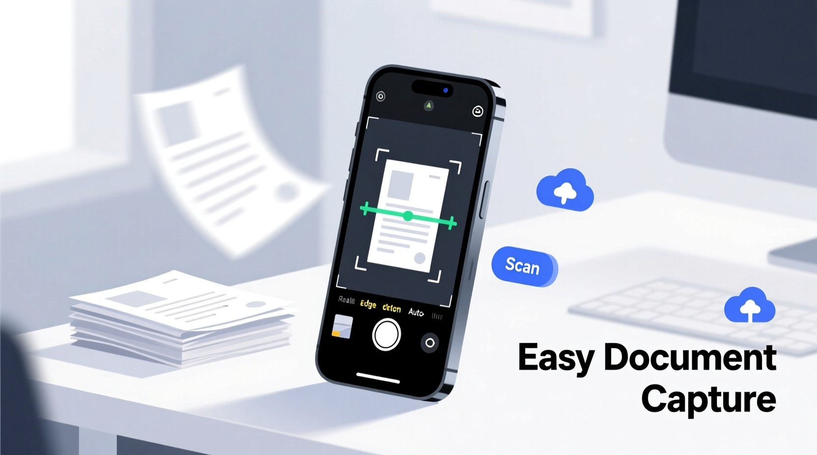 how to choose and use a cell phone with built in scanner for easy document capture